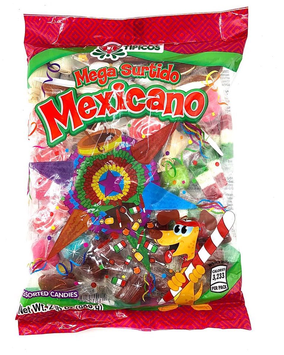 Dulces Tipicos Mega Surtido Mexicano 2lb