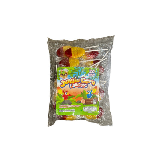 Safari Jungle Corn Lollipops