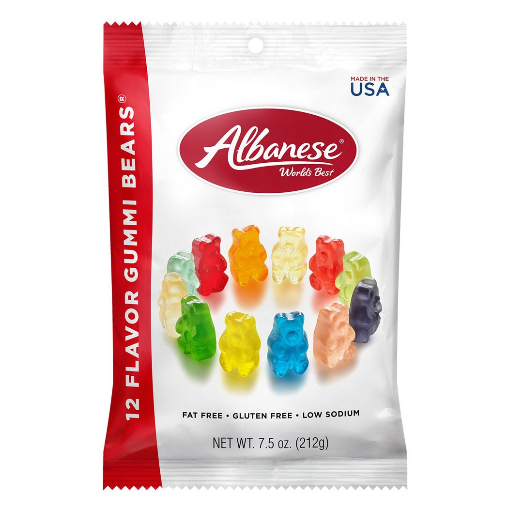 Albanese Gummi Bears: 5lb 12 Flavors