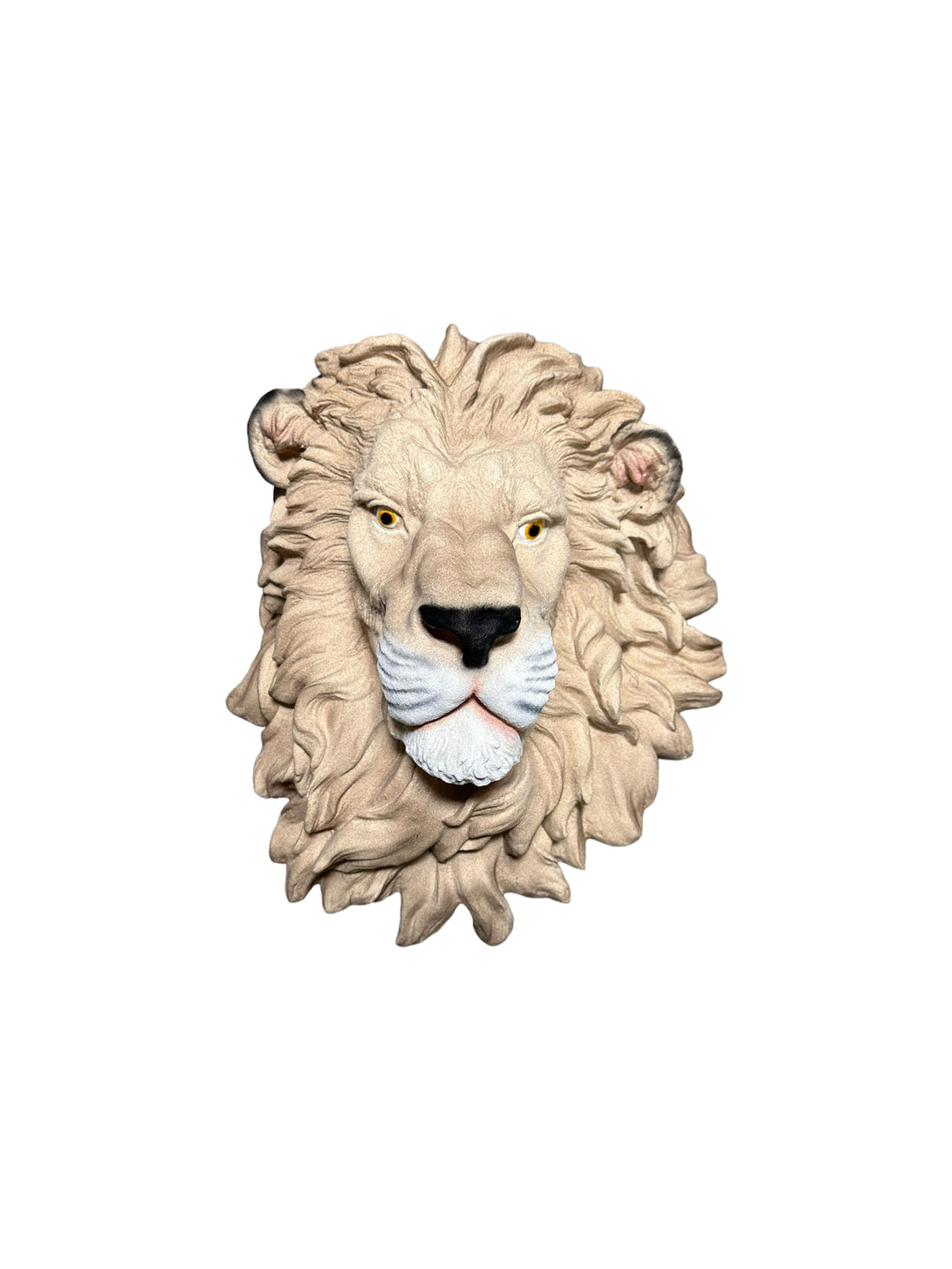 Lion Ceramic Wall Plaque