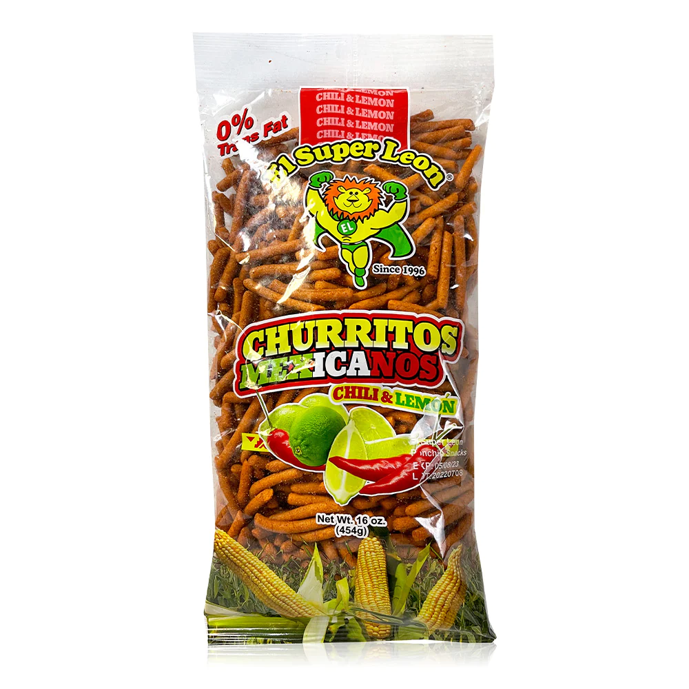 El Leon Churro Chile & Lime 16oz