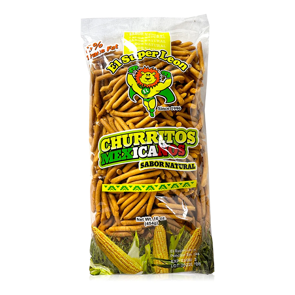 El Leon Churro Natural 16oz