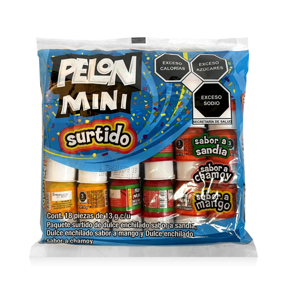 Lorena Pelon Mini Surtido 18Ct