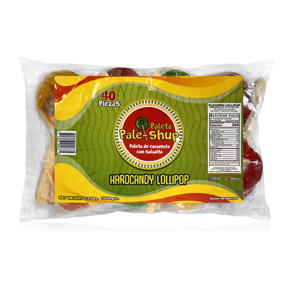 Pale-Shup Assorted Paleta 40Ct