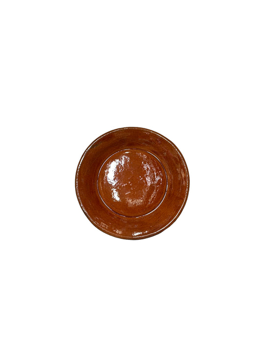 Plato Redondo de Barro