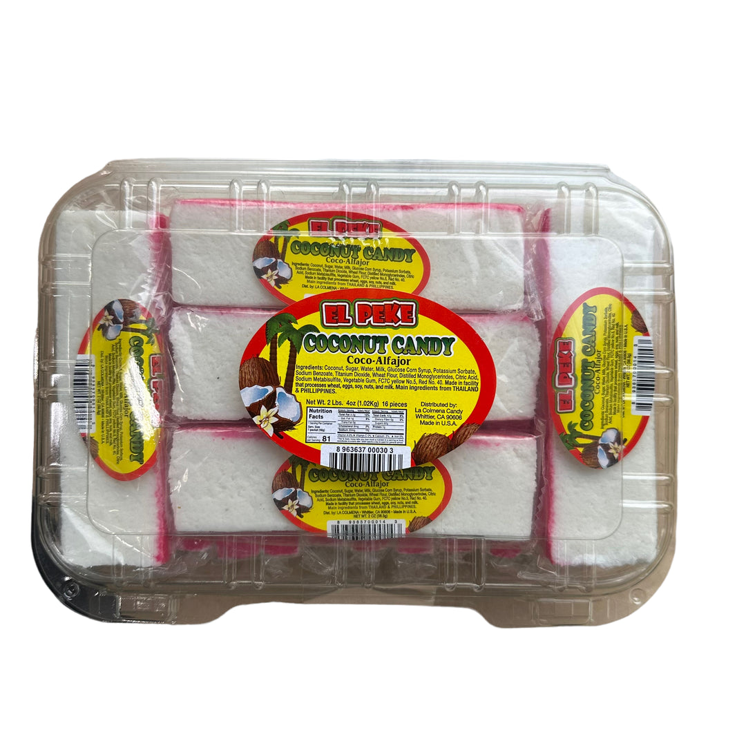 El Peke Coconut Candy 16ct