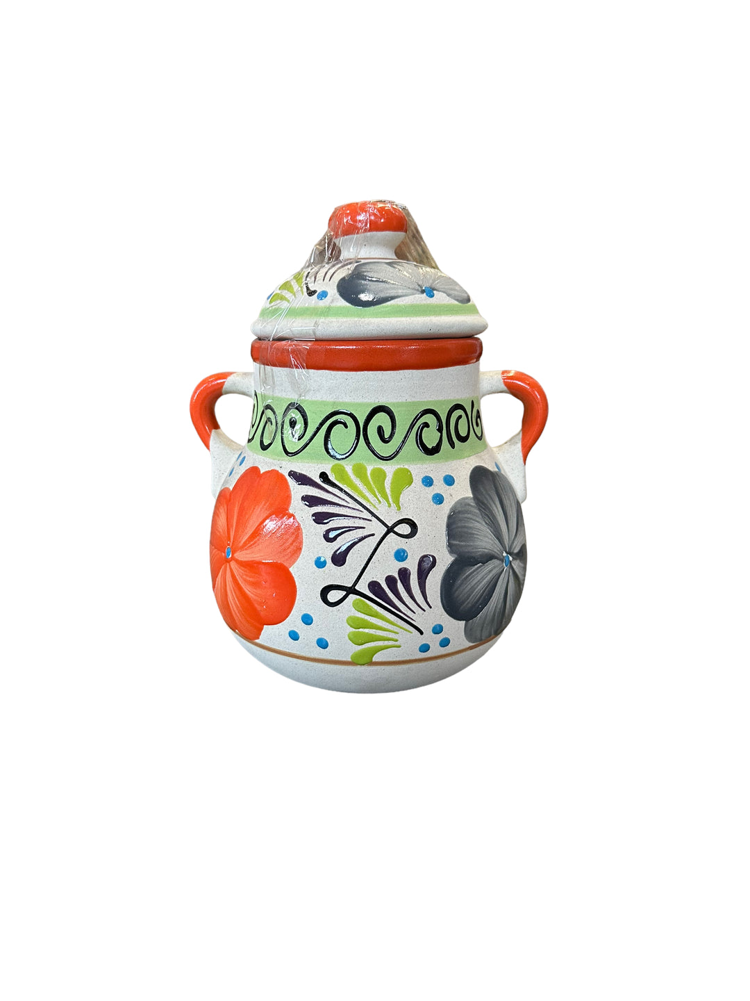 Clay Pot With Lid - Olla Con Tapa