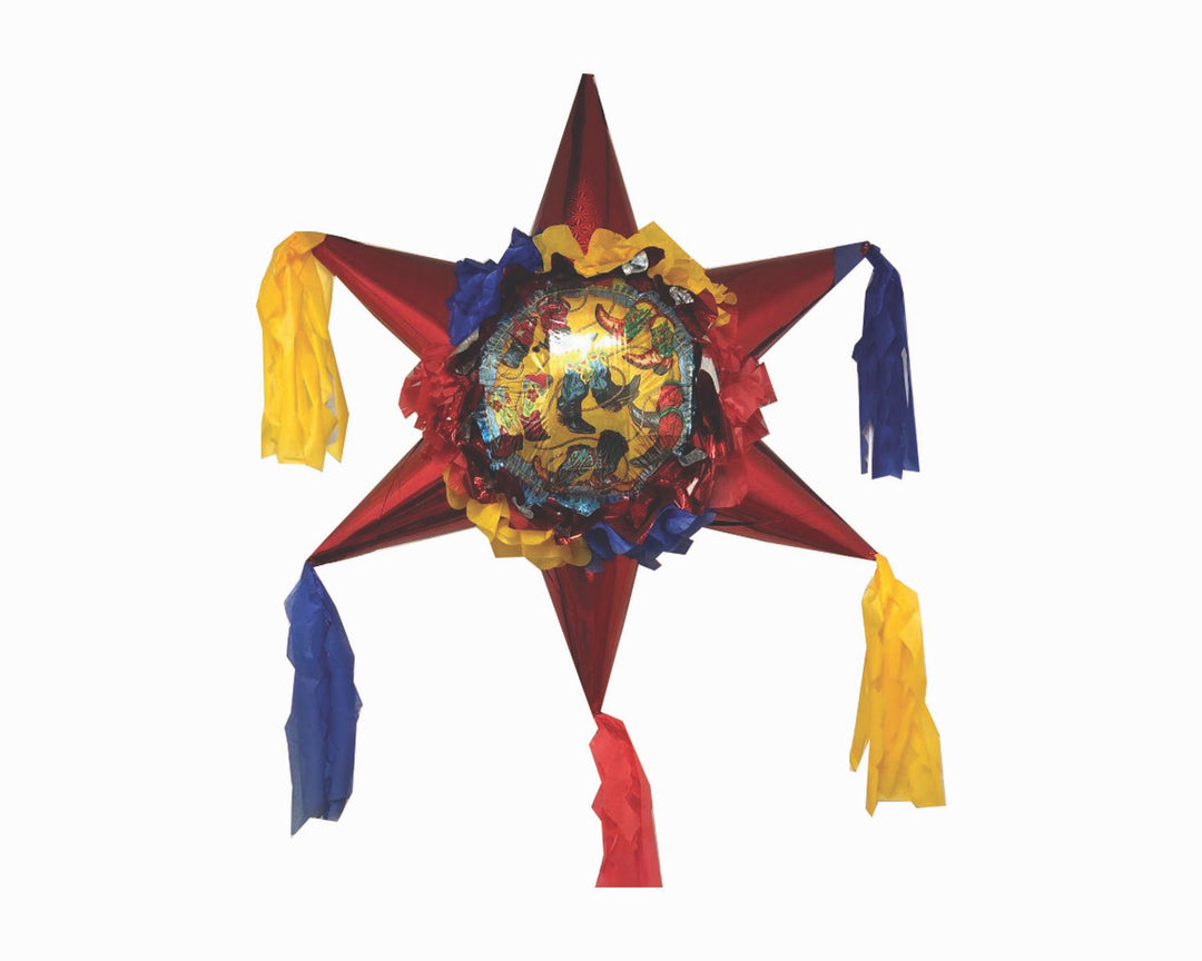 Cowboy Star Pinata