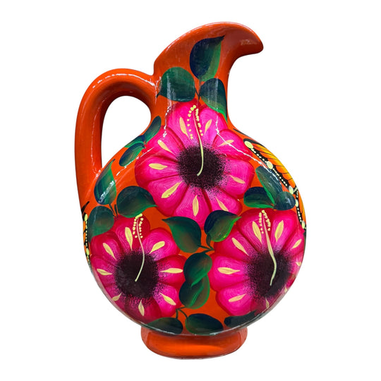 Clay Painted Pitcher