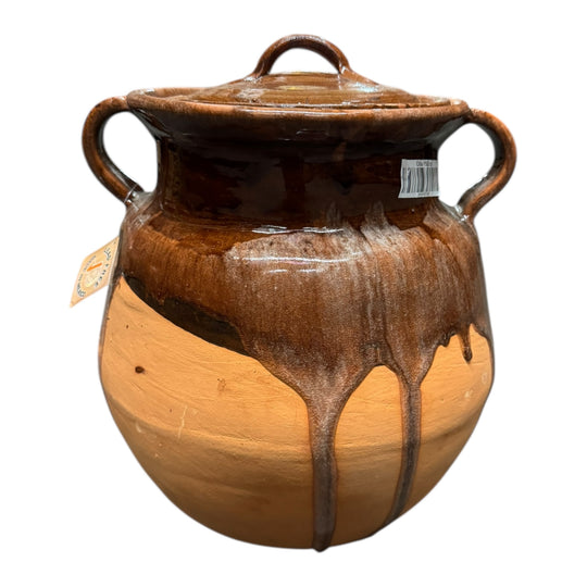 Clay Pot Olla 15 Litros Con Tapa