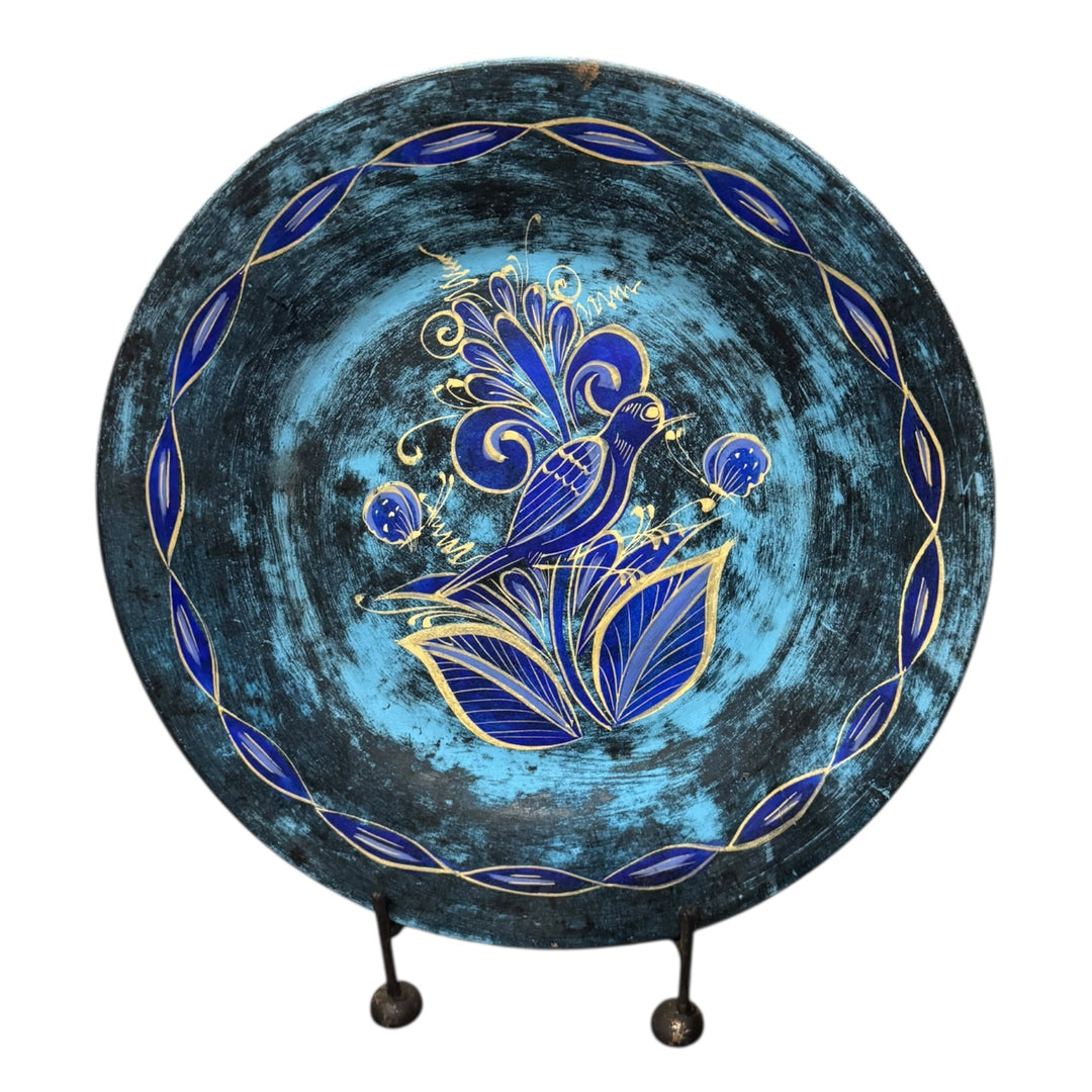 Clay Wall Plate with Stand