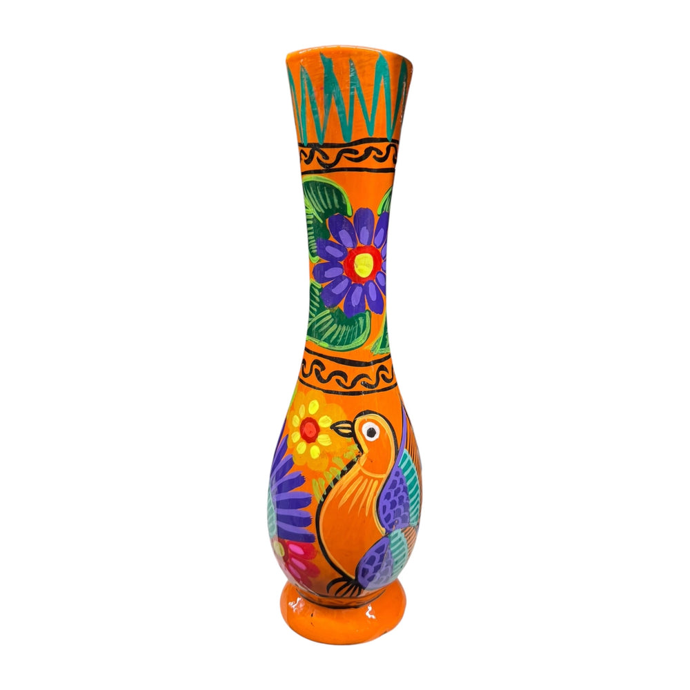 Clay Long Vase