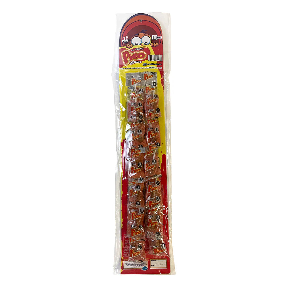 Pico Diana Lollipop With Powder 12ct