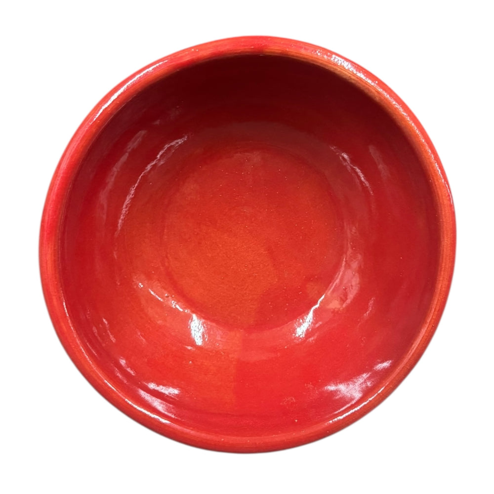 Clay Bowl Painted Rim