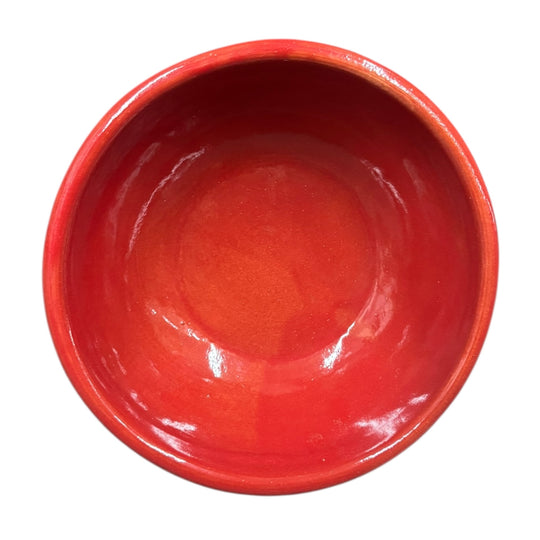 Clay Bowl Painted Rim