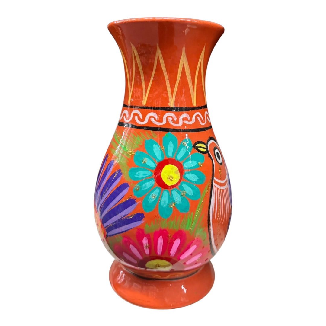Clay Painted Vase