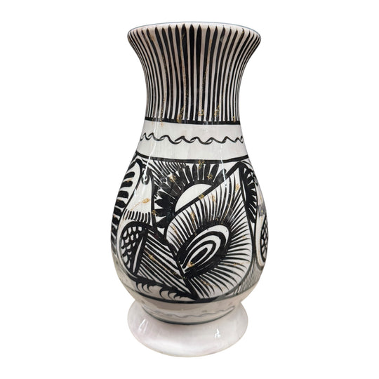Clay Painted Vase