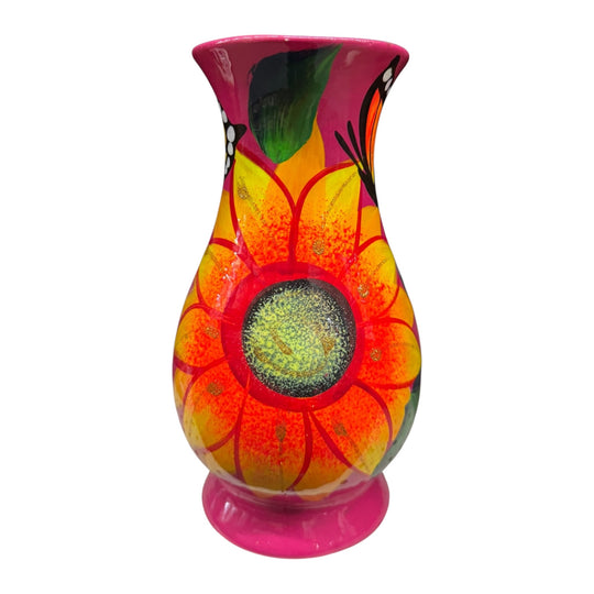 Clay Painted Vase