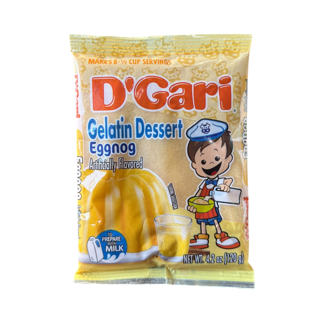 D'gari Gelatin Dessert Eggnog