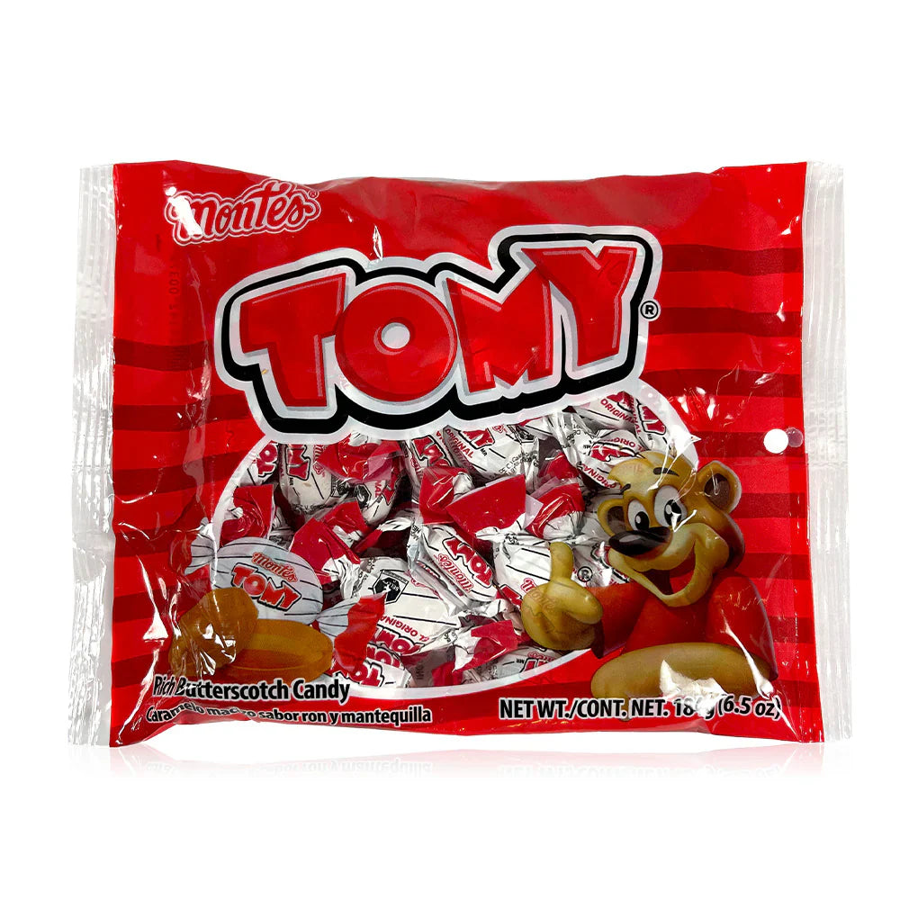 Montes Tomy Butterscotch Candy 6.5oz