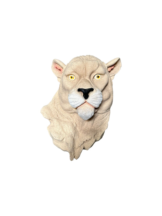 Panther Ceramic Wall Plaque
