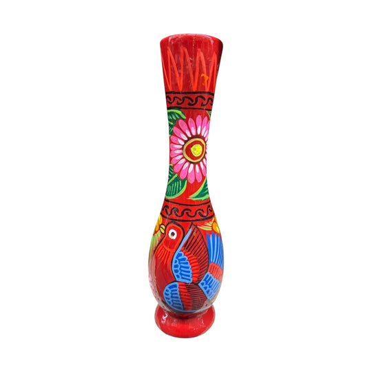 Clay Long Vase