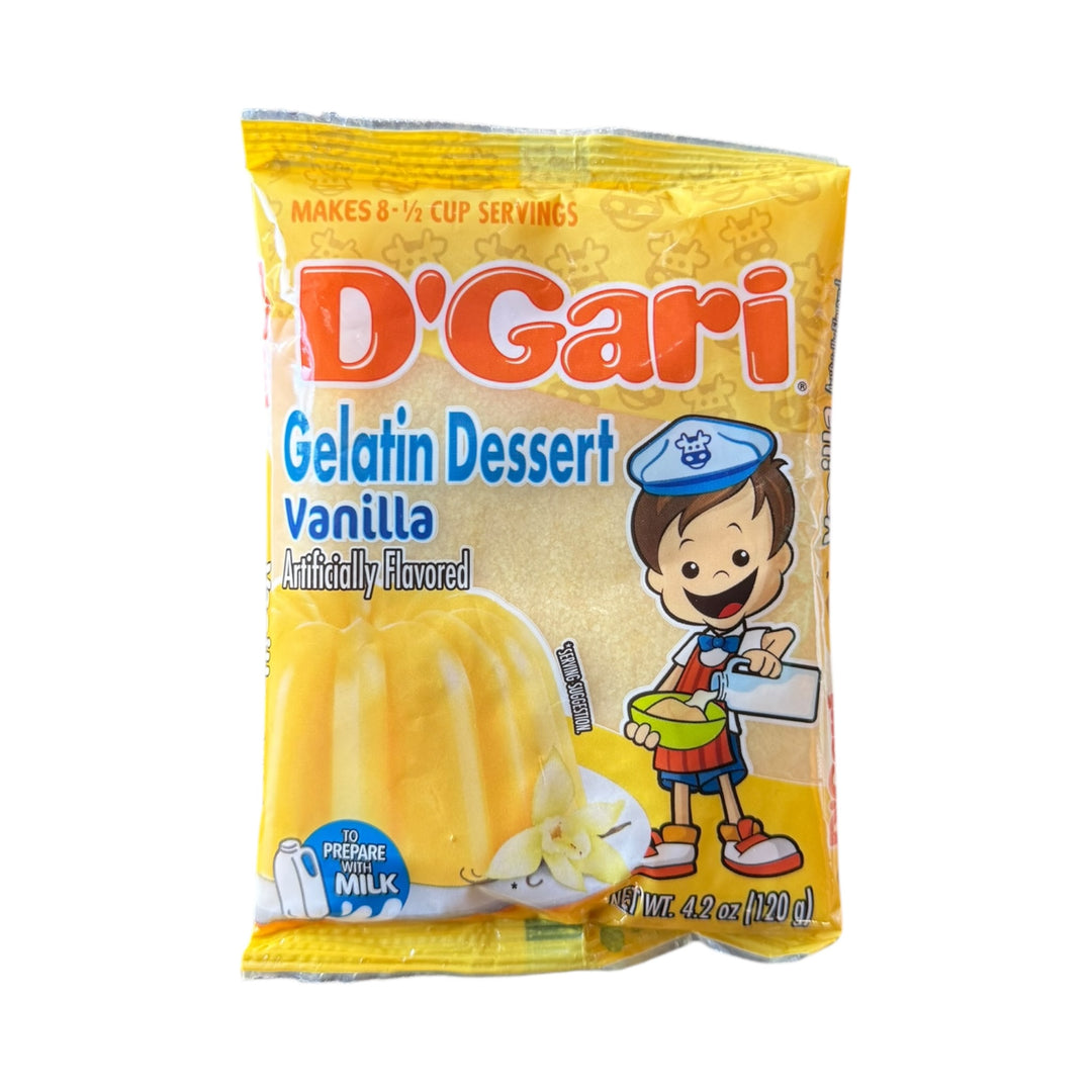 D'gari Gelatin Dessert Vanilla
