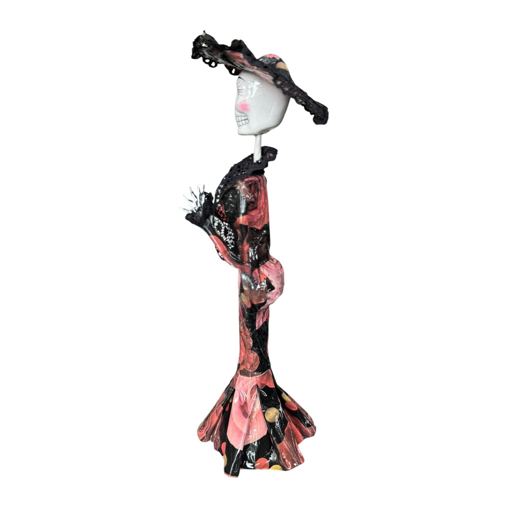 Catrina Figure Paper Maché
