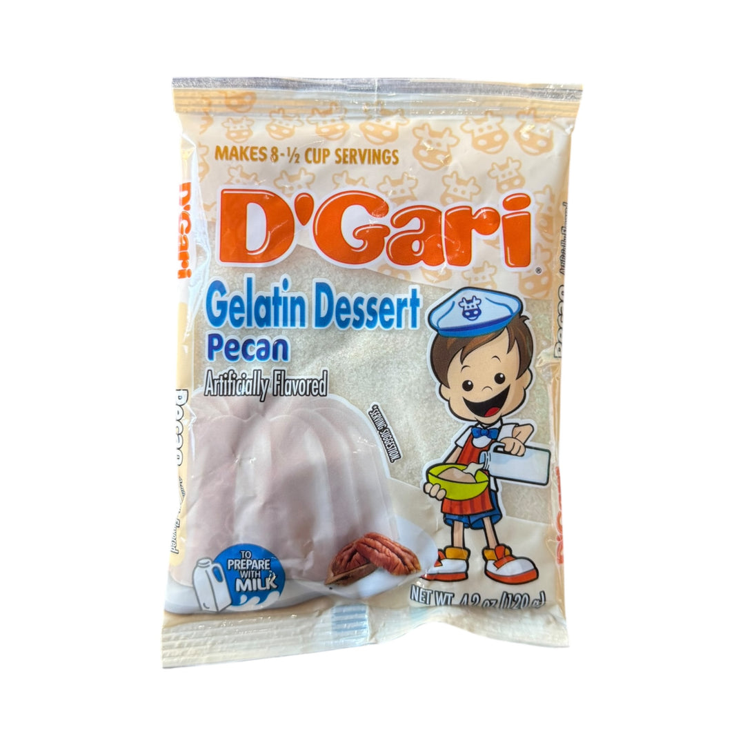D'gari Gelatin Dessert Pecan