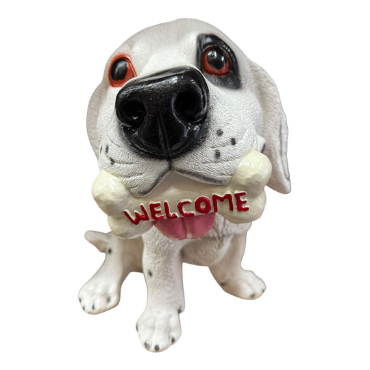 Welcome Dog Piggy Bank