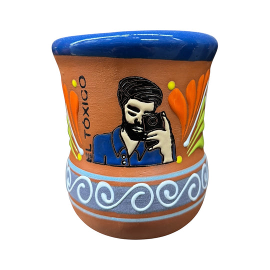 Clay Mug With Writing