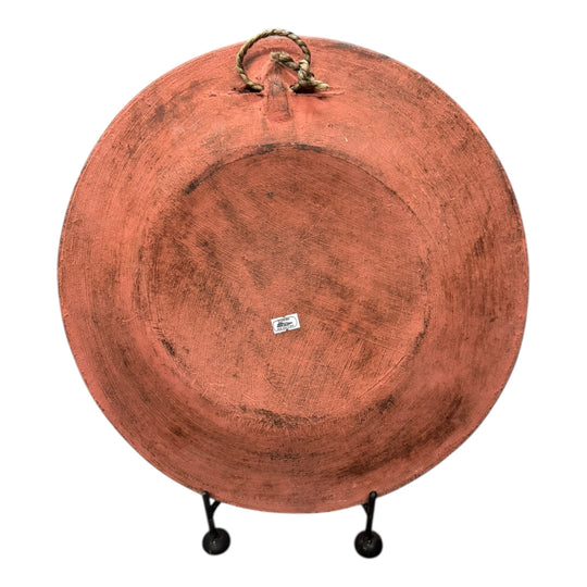 Clay Wall Plate with Stand