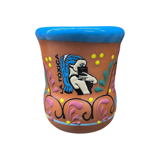 Clay Mug With Writing
