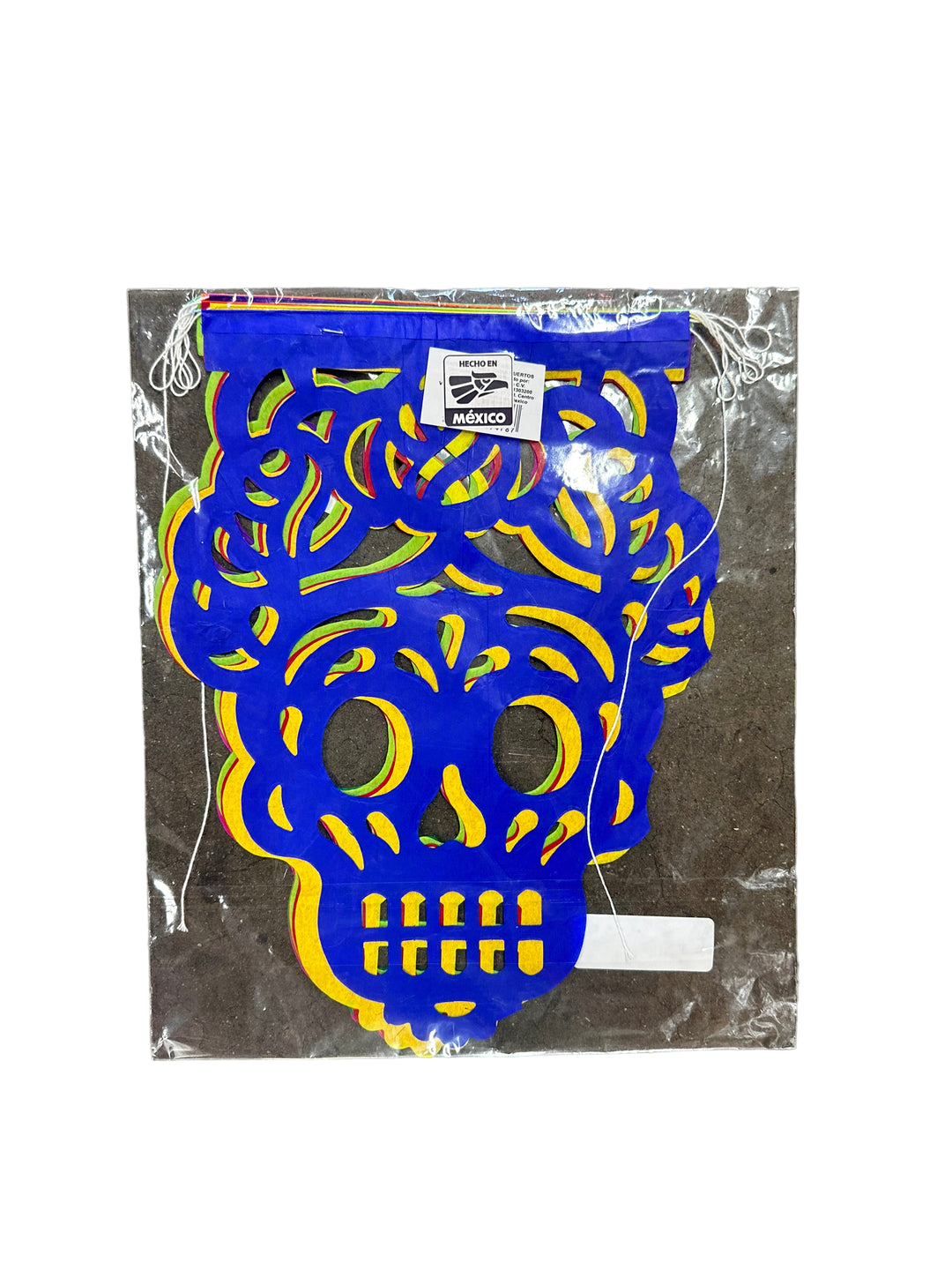 Papel Picado Skull Face