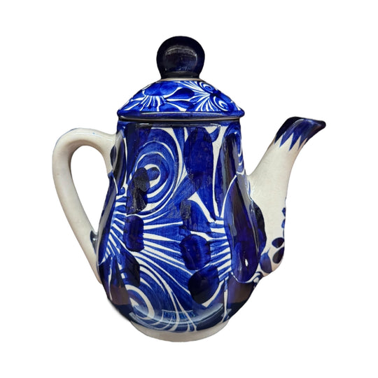 Talavera Style Coffee Pot