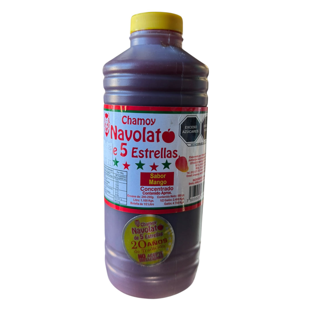 Chamoy Navolato de 5 Estrellas Mango 560g