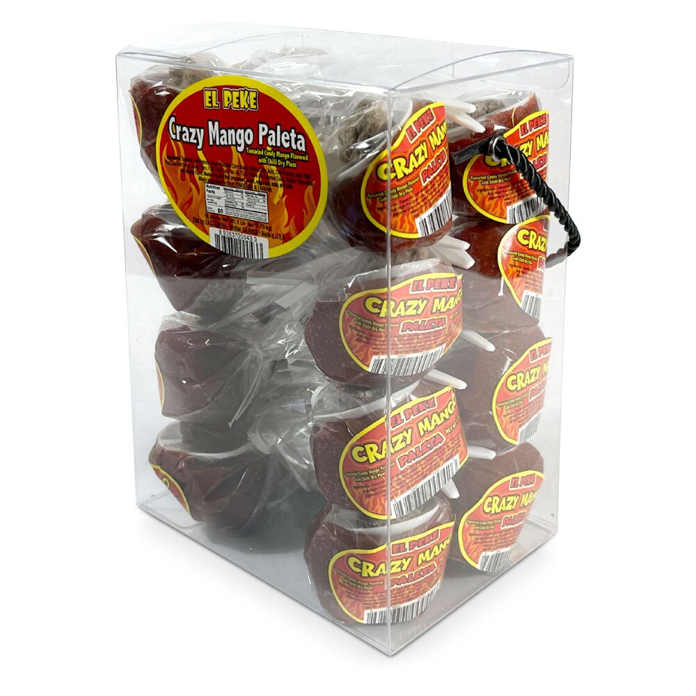 El Peke Crazy Mango Paleta 16ct 2lbs 8oz