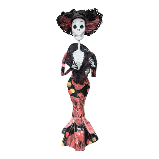 Catrina Figure Paper Maché