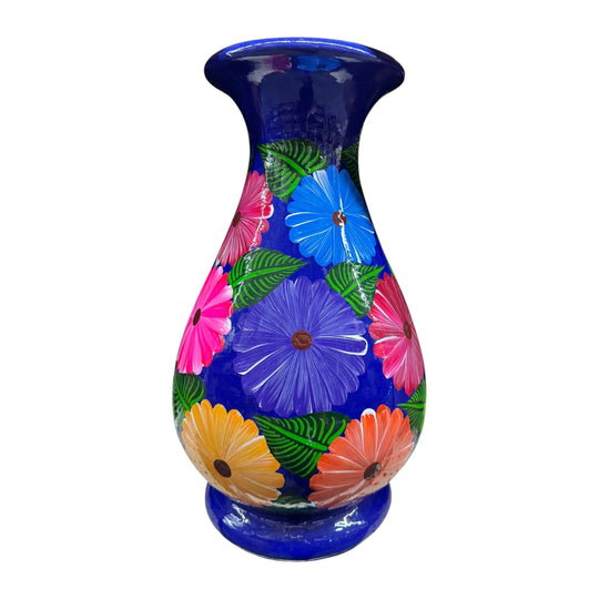Clay Long Neck Vase