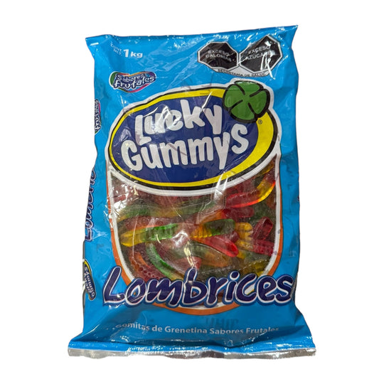Lucky Gummys Lombrices 2.2lb