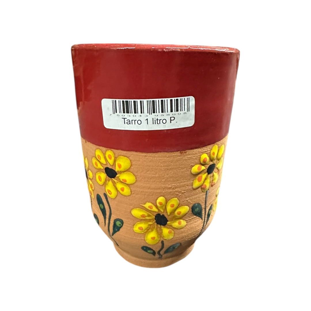1 Liter Tall Clay Cup