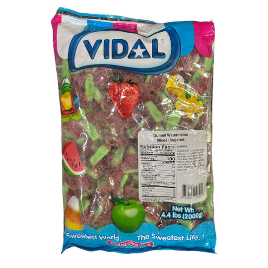 Vidal Gummi Watermelon Slices 4.4lbs