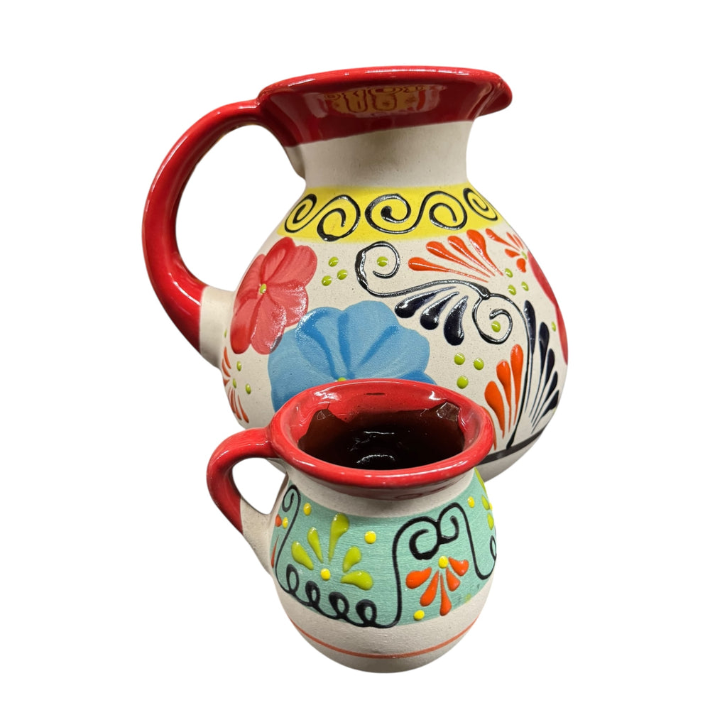 Clay Round Pitcher Set