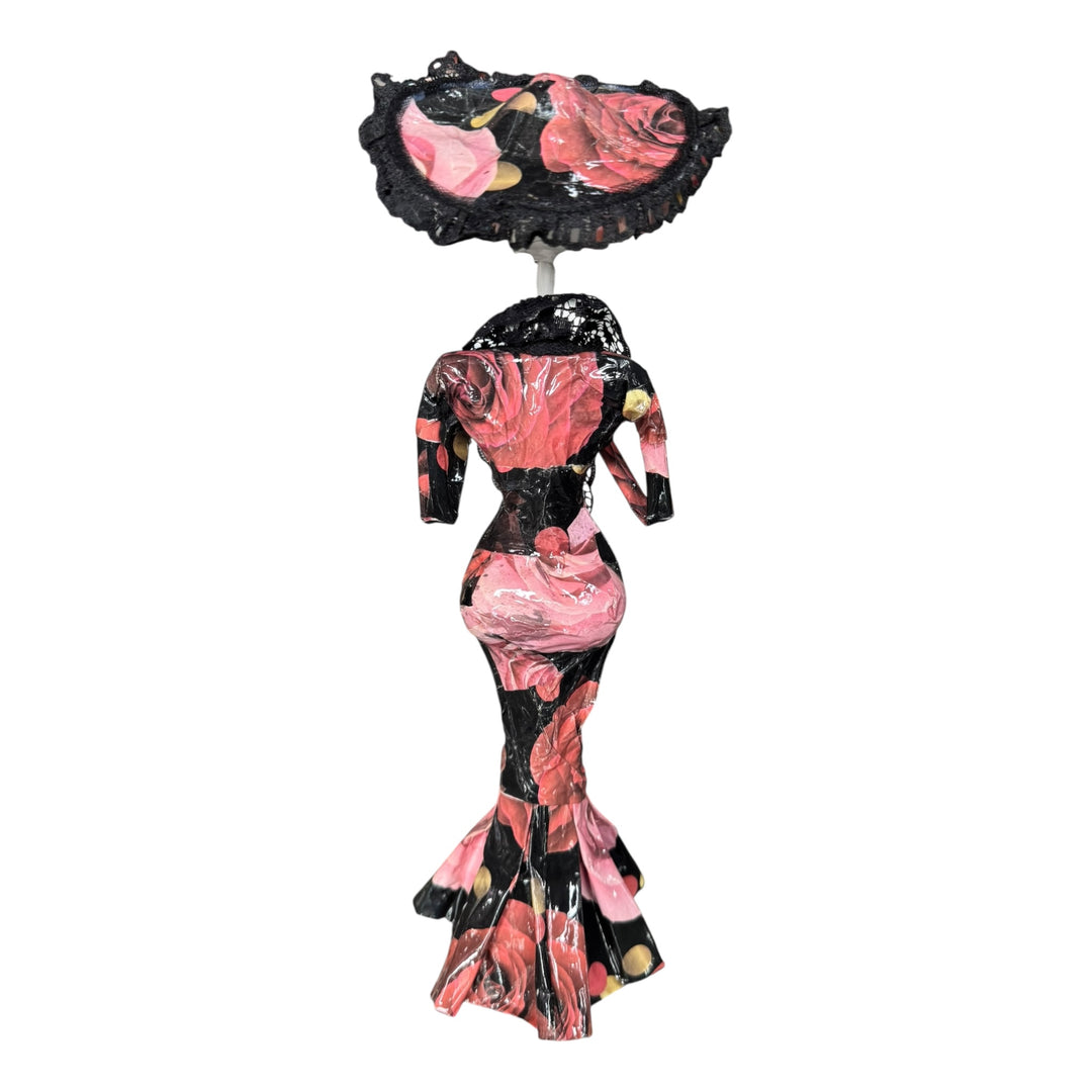Catrina Figure Paper Maché