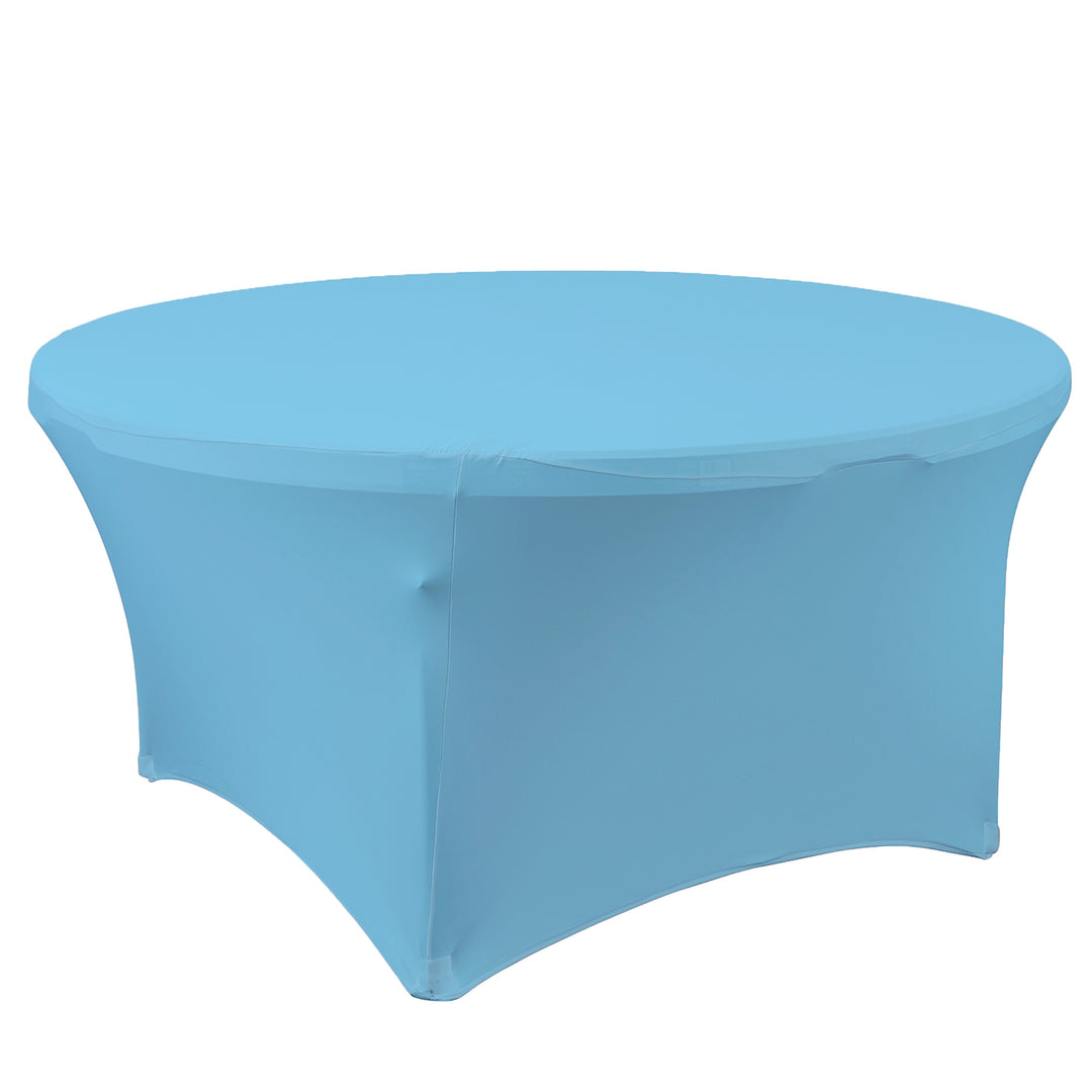 SPANDEX ROUND TABLE COVER 60" 38-0066