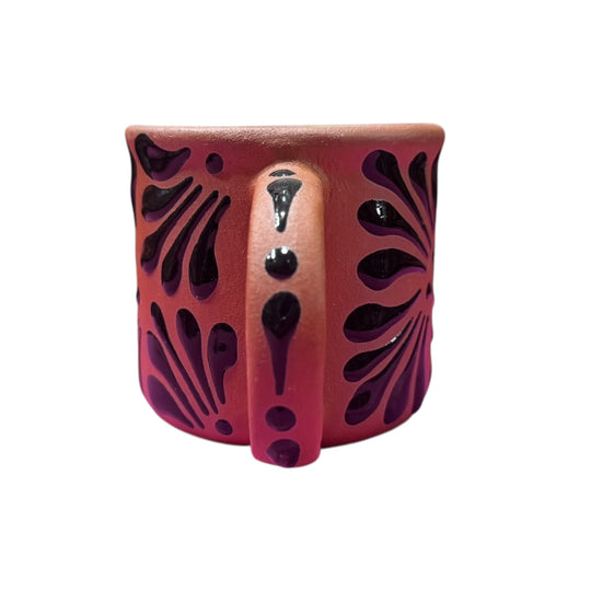 Mexican Clay Mug Relieve
