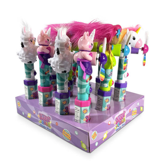 Candyrific Unicorn & Mermaid Fans .53Z 12Ct
