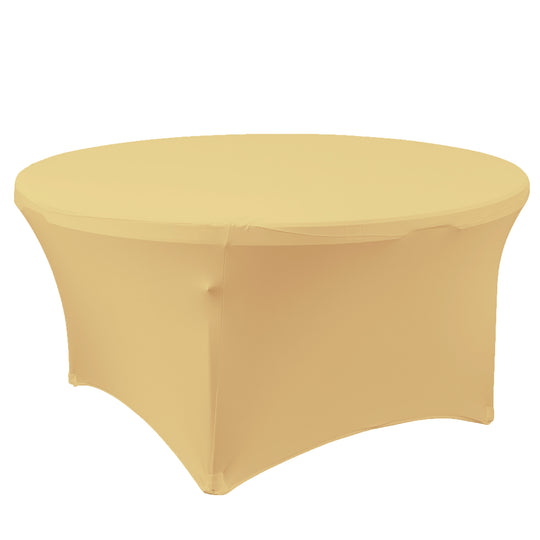 SPANDEX ROUND TABLE COVER 60" 38-0066