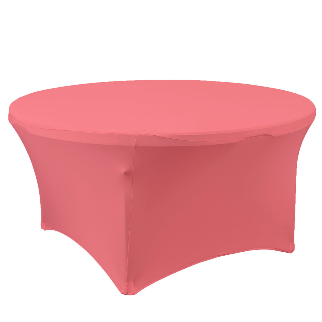 SPANDEX ROUND TABLE COVER 60" 38-0066