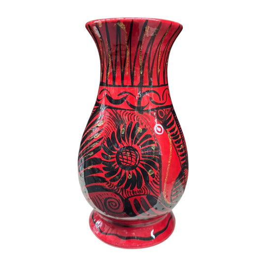 Clay Painted Vase